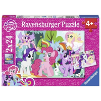 2 X Puzzel My Little Pony Buttons