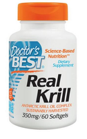 Real Krill Olie, 350 Mg (60 Softgel Capsules)   Doctor's Best