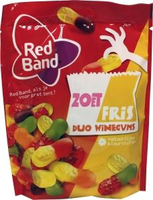 Red Band Duo Winegums Zoet Fris (225g)