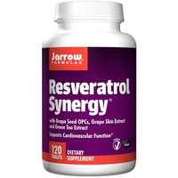 Resveratrol Synergy (120 Tablets)   Jarrow Formulas