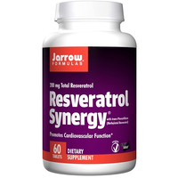 Resveratrol Synergy 200 Mg Total Resveratrol (60 Tablets)   Jarrow Formulas