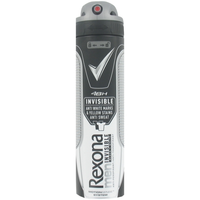 Rexona Men Invisible Black+white Anti White Marks Deodorant   150ml