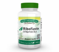 Riboflavin 100 Mg (100 Capsules)   Health Thru Nutrition