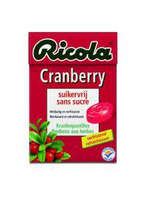 Ricola Cranberry Suikervrij 20 X 50g