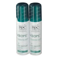 Roc Keops Deodorant Spray Frisheid Verlaagde Prijs 2x100 Ml