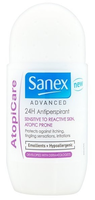 Sanex Deo Roll On   Derma Care 24h   Sensitive   50 Ml