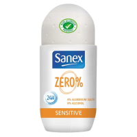 Sanex Roll On 0% Sensitive   50 Ml