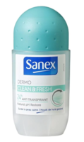 Sanex Roller Clean & Fresh Anti Transpirant   50 Ml