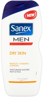 Sanex Showergel Men   Dry Skin 250 Ml