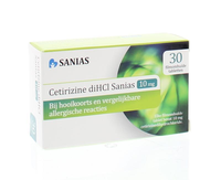 Sanias Cetirizine Dihcl 10 Mg