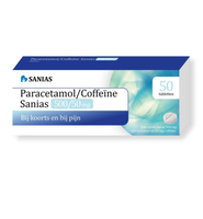 Sanias Paracetamol Met Coffeine 500mg/50mg