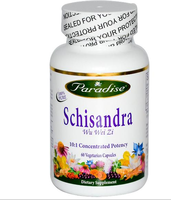 Schisandra (60 Veggie Caps)   Paradise Herbs