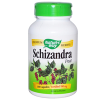 Schizandra Fruit 580 Mg (100 Capsules)   Nature's Way
