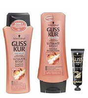 Schwarzkopf Gliss Kur Ultimate Resist   Shampoo + Conditioner + Sos Kuur