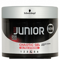 Schwarzkopf Junior Chaotic Gel Ultra Strong 150ml