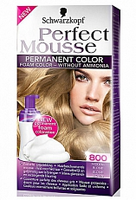 Schwarzkopf Perfect Mousse Haarkleuring 800 Midden Blond Stuk
