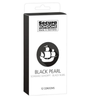 Secura Kondome Secura Black Pearl Condooms   12 Stuks (12stuks)