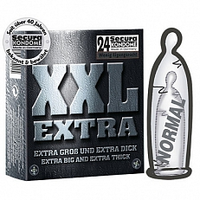 Secura 24 Condooms Xxl Extra 24stuks