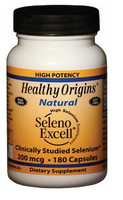 Seleno Excell Selenium 200mcg (180 Capsules)   Healthy Origins