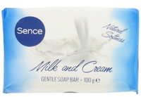Sence Zeep   Gentle Bar Milk & Cream 6 X100 Gr.