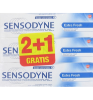 Sensodyne Tandpasta Extra Fresh   3 X 75 Ml Triopack