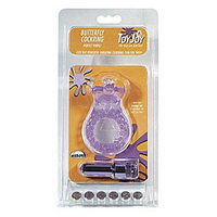 Seven Creations Cock And Ball Ring Butterfly Jelly Vibe Stuk
