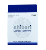 Shibari Shibari Condooms Met Glijmiddel   3 Stuks (3stuks)