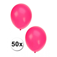 50 Roze Ballonnen 27 Cm