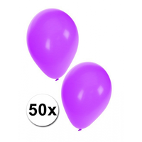 Ballonnen In Het Paars 50x
