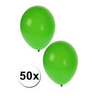 Groene Thema Ballonnen 50 Stuks