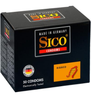 Sico Sico Ribbed Condooms   50 Stuks (50stuks)