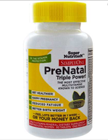 Simply One, Prenatal Triple Power! (90 Tabletten)   Super Nutrition