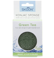Skoon Konjac Spons Green Tea Bio (1st)