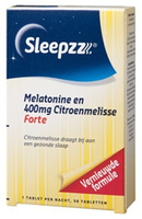 Sleepzz Melatonine Citroenmelisse 50tab