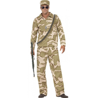Commando Verkleed Outfit Voor Heren