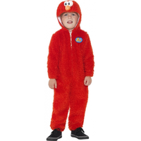 Elmo Jumpsuit Rood Voor Kids