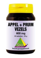 Snp Appel Pruim Vezels 600 Mg 50 Tabletten