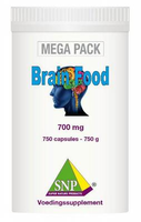 Snp Brainfood 700 Mg Megapack (750ca)