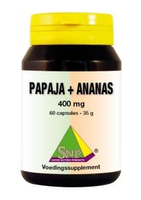Snp Papaja  Ananas 400 Mg Capsules