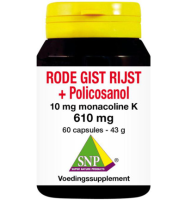 Snp Rode Gist Rijst & Policosanol (60ca)