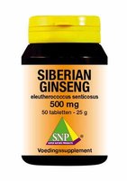 Siberian Ginseng 500 Mg Tabletten 50tab
