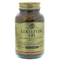 Solgar Cod Liver Oil 250 Softgels