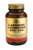 Solgar L Arginine/l Ornithine 500/250 Mg 50caps