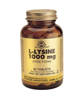 Solgar L Lysine 1000 Mg 100tab