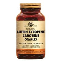 Solgar Lutein Lycopene Carotene Complex 30 Capsules