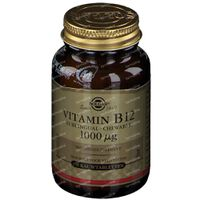 Solgar Vitamin B 12 1000mcg 250 Kauwtabletten