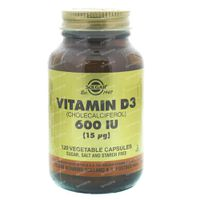 Solgar Vitamin D 3 15mcg/600iu 120 Capsules