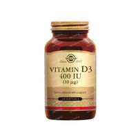 Solgar Vitamine D 3 10mgc/400iu 100 Softgels