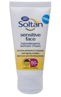 Soltan Sensitive Face Cream Spf50 50ml