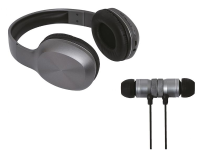 Soundlogic Hoofdtelefoon + Oordoppen Draadloos   Bluetooth